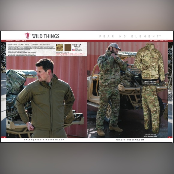 Wild Things Tactical Low Loft Jacket - Picture 6 of 6